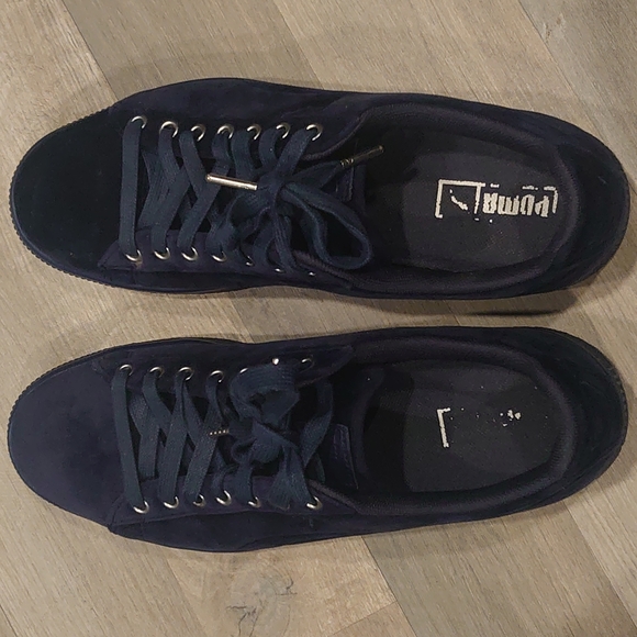 Puma Clyde mens casual sneakers, size 9.5 - Picture 4 of 5